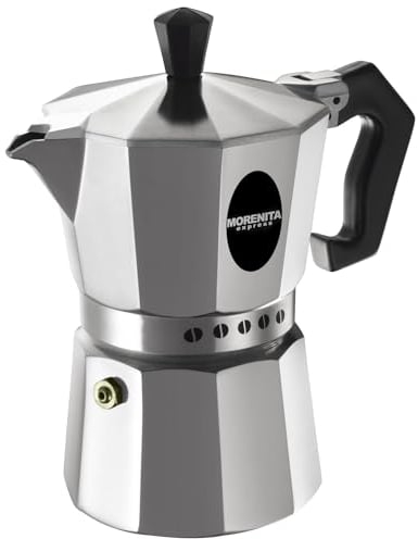 Aeternum Morenita Caffettiera 6 Tazze Aeternum, 6 Cups, Alluminio, Argento
