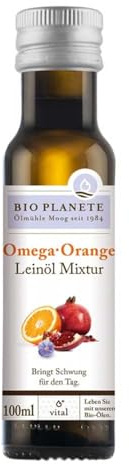 Bio Planete - Omega Orange Leinöl-Mixtur - 100 ml