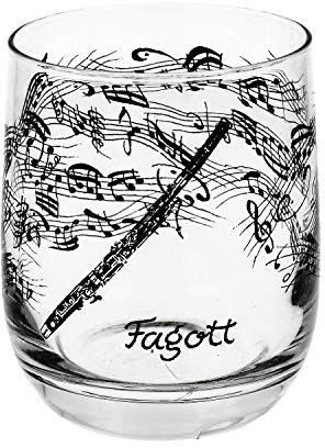 Glas Fagott schönes Geschenk für Fagottisten