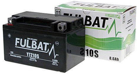 Batteria FULBAT SLA YTZ10S 12V 8,6Ah 190A Lunghezza: 150 x Larghezza: 88 x Altezza 93 (mm)