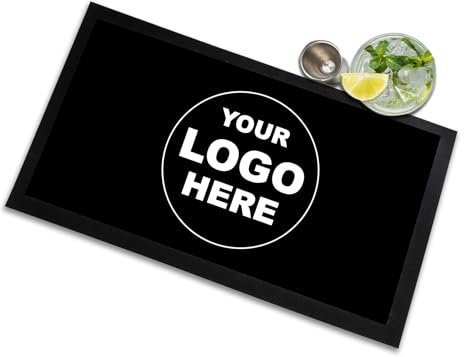 Artylicious individuellen Logo/Namen Bar Runner Matte Home Bar Zähler