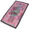 GURU SHOP Indischer Wandteppich Patchwork Wandbehang, Tischläufer, Einzelstück 85x45 cm - Muster 14, Violett, Baumwolle, Wandtaschen & Wandbehänge