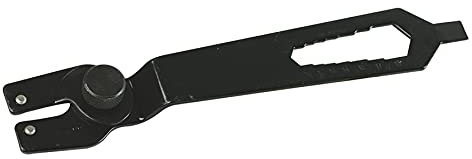 Dapetz ® Adjustable Pin Wrench 15-52mm, Angle Grinder Adjustable Spanner Pin Key Wrench Lock-Nut Grinder Wrench Stepped Handle Black