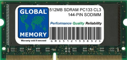 512 MB PC133 133 MHz 144-PIN SDRAM SODIMM RAM für IMAC G4 Flachpanel