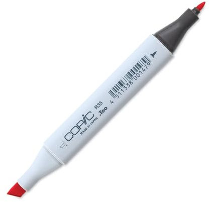 COPIC Classic Marker Typ R - 35, Coral, professioneller Layoutmarker, mit einer breiten und einer feinen Spitze