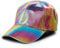 Nofonda Replik Marty McFly Baseballmütze, Regenbogen, Metallischer und Cooler Hut, gebogen und verstellbar, perfektes Kostüm für Weihnachten, Verkleidung, Cosplay