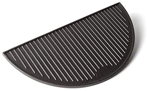 YNNI KAMADO TQ23CRP - Rejilla de hierro fundido con ranura para barbacoa (49,5 cm, 3,5 kg)