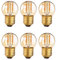 Century Light G40 LED Filament Mini Globe Glühbirne 1 W Niederspannung AC/DC 12-24 V Ultra Warmweiß 2200K Amber Glow 10 W Ersatzäquivalent - E27 Kandelaberbirnen