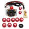 BliliDIY Doppelspieler Red Game DIY Arcade-Spielekonsole Set-Kits Ersatzteile USB-Encoder Für Pc-Doppel-Joysticks Und -Tasten