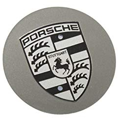 Porsche Radzierdeckel konkav Titan-metallic EP8 /Panamera G1 /Cayenne E2
