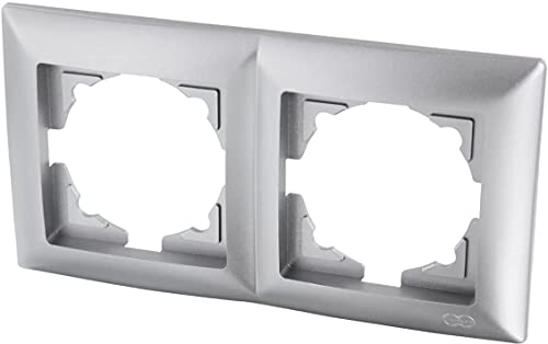 Rahmen 2-fach, Serie G1 silber