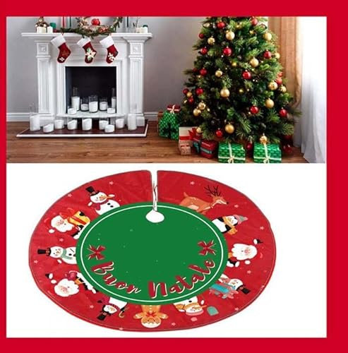 Copri Base Albero di Natale 90 cm