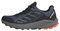 adidas Herren Terrex Rider Gore-TEX Trail Running Shoes Trailrunning-Schuhe, Steel/Core Black/Impact Orange, 41 1/3 EU