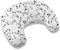Moon klein Mond Stillkissen 110cm Stillhörnchen Schwangerschaftskissen Kopfkissen Kissen zum Stillen Nursing Pillow mit abnehmbarem und waschbarem Bezug ekmTRADE (40)