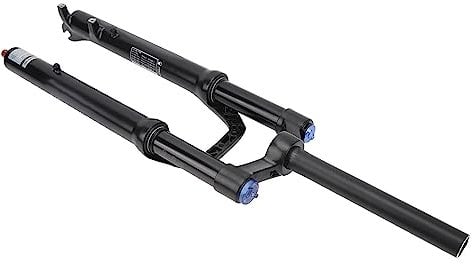 Huairdum 27.5 Inch Mountain Bike Front Fork, Air Suspension Front Fork Manual Silent Lock For Off Road Cycling