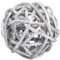 20 Stück Rattan-Kugeln, Dekoration, Rattan-Kugeln, Vasenfüller, Für Zuhause, Party, Garten, Hochzeit, Party, Weihnachtsdekoration(grau)