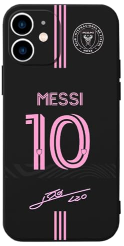 ZERMU Schutzhülle für iPhone 11, 15,5 cm (6,1 Zoll), Motiv: Löwe %l Mess%i Super Soccer Star Miam-i #10, modischer Vollschutz, weiches Silikon, TPU, Stoßdämpfung, Stoßfängerhülle