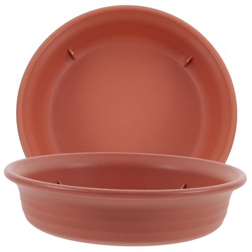 Toddmomy 2st Kleine Pflanzenuntersetzer Pflanzenwasserschale Pflanzenschalen Blumentöpfe Im Freien Abtropfschalen Für Topfpflanzen Topf Für Pflanzen Im Freien Harz Ablaufwanne Grüner Dill