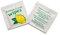 100 X Lemon Hand Wipes – Individually Wrapped Refreshing Lemon Scented Wipes - Wet Quick Drying Towelettes for Restaurants, Takeaways, Events, Travel, Camping