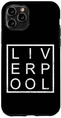 iPhone 11 Pro Liverpool England UK, English Pride, Liverpool Case