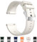 TODYSTRAP Uhrenarmband 20mm Silikon, Kautschuk Uhrenarmband Beige mit Schnellverschluss, Smartwatch Sport Weiche Ersatzarmband für Herren Damen, Silikonarmband 18mm 20mm 22mm