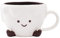 Tazza da caffè, tazza anime, lucida, resistente al calore, consistenza liscia, impugnatura comoda, accento decorativo, forma unica, design con piedi anime, bicchieri per casa, cucina, decorazione