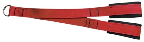 IUVYTA Trizepsseil Trizeps-Seil-Kabelbefestigung for professionelles Fitnessstudio-Crunches, Fitnessgeräte, Gewichtheben(Red)