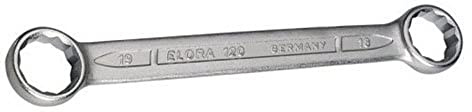 Draper 2456 Elora Flat Metric Ring Spanner, 18mm x 19mm