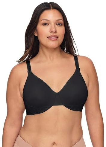 Olga womens Luxury Lift Underwire bras, Black, 36C US