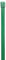 Alberts 605803 Geflechtspannstab | zinkphosphatiert, grün kunststoffbeschichtet | Länge 850 mm | Durchmesser 10 mm