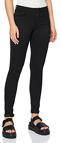 ONLY Skinny fit Jeans ONLROYAL Mid Waist Skinny Fit Jeans Black XS 30 Black 1