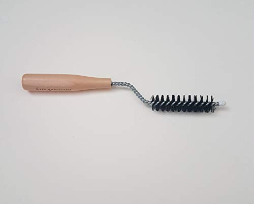 coverandcarry Awning Rail Brush with Wooden Handle, Specially Designed for Cleaning Awning Rail