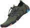 SAGUARO Badeschuhe Herren Wasserschuhe Damen Barfuss Schuhe Sport Schwimmschuhe Barfußschuhe Gegen Seeigel Aquaschuhe rutschfest Strandschuhe Leicht Neoprenschuhe Barfussschuhe Olivgrün, Gr.43