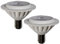 LED Ar70 Ba15d Spot 7W AC DC 12V Sockel 3000K Warmweiß Reflektor Licht Halogen 60W Ersatz Leuchtmittel Indoor Outdoor Home Office Tracklight 38° Beam, 7 WATT 2 Pack