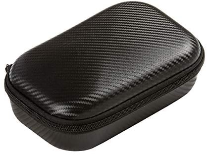 ZIPIT Carbon Federmäppchen | Großes Mäppchen für Schule und Büro | Etui, Kosmetiktasche mit Organizer | Federmappe Schwarz