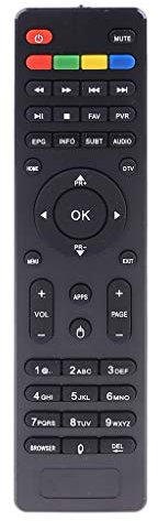 Mecool Remote Control Contorller Replacement for K1 KI Plus KII Pro DVB-T2 DVB-S2 DVB Android TV Box Satellite Receiver by Irjdksd