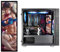Vetroo Display Board w/LED Lights for Computer PC Case Decor Full HD 2K Multi-Mode Function 9.8 x 3.1 (Vertical, A6)