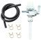 HURI Robinet d'essence universel M12 x 1 avec tuyau d'essence pour Hercules Prima M 2 3 4 5 S Mofa