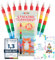 Magicat 10 ceras de colores apilables I 12 colores cada uno, 120 capuchones en total I regalos cumpleaños niños colegio, vuelta al cole material escolar I Prüfenge probado con nota 1.3