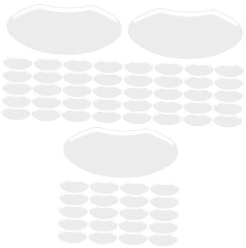 FRCOLOR 90pcs Facial Shield Mask Hair Salon Barber Supplies Eye Covers for Facials