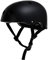 Skateboard -Radsporthelm, Bike -Helm für Erwachsene, Premium -Schutz -Multisportfahrrad, BMX, Skaten, Roller und Skatehelm - Schwarz - Schwarz