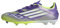 adidas Unisex F50 League Firm Ground Football Boots, Purple Rush/Cloud White/Lucid Lemon, 36 2/3 EU