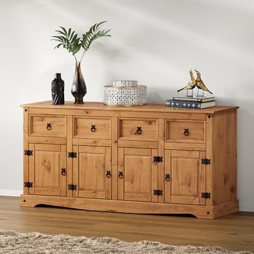 Corona Sideboard 4 Door 4 Drawer
