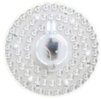 ShiZiChen Módulo de luz LED 220V 12W 18W 24W 36W luz blanca 6500K Luz de techo LED Mecha Disco de luz magnético Módulo de fuente de luz de repuesto Luz SMD(Round,36W 180MM)