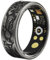 findtime Anello intelligente con cardiofrequenzimetro, anello per il sonno, fitness tracker per la pressione sanguigna, ossigeno nel sangue, contacalorie, contapassi, impermeabile, stile retrò,