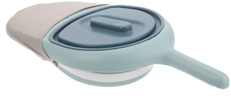 PACKOVE Bedpan Avec Couvercle Plastique Épaissi Poignée Antidérapante Pour Personnes Âgées Et Patients Alités Pot De Toilette Ménager Et Facile à Nettoyer Accessoire Hygiène Pour Chambre