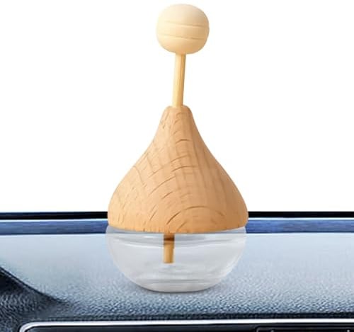 Nachfüllbare Auto-Diffusorflasche 6ml Nachfüllbarer leerer Lüftungsclip | Auto Aromatherapie Flasche Dekoration Für Auto, Lkw Und Wohnmobil Geeignet