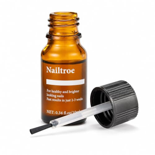 Nailtroe Liquido Purificante Unghie 10ml | Trattamento Cosmetico per Micosi Unghie Piede e Mani | Con Pennello