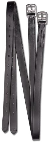 WALDHAUSEN Steigbügelriemen, X-Line, 150 cm, schwarz