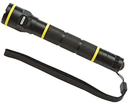 Stanley FatMax Aluminium-Stablampe (2 AA-Batterien, 40 lm, mit Handschlaufe, aus Aluminium, bruchsichere Linse) 1-95-151